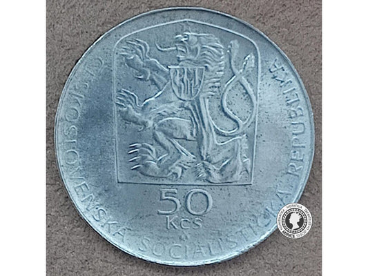 50 koruna 1974 - Janko Jesenský - BK