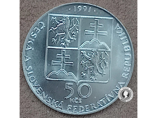50 Koruna 1991 - Piešťany - BK