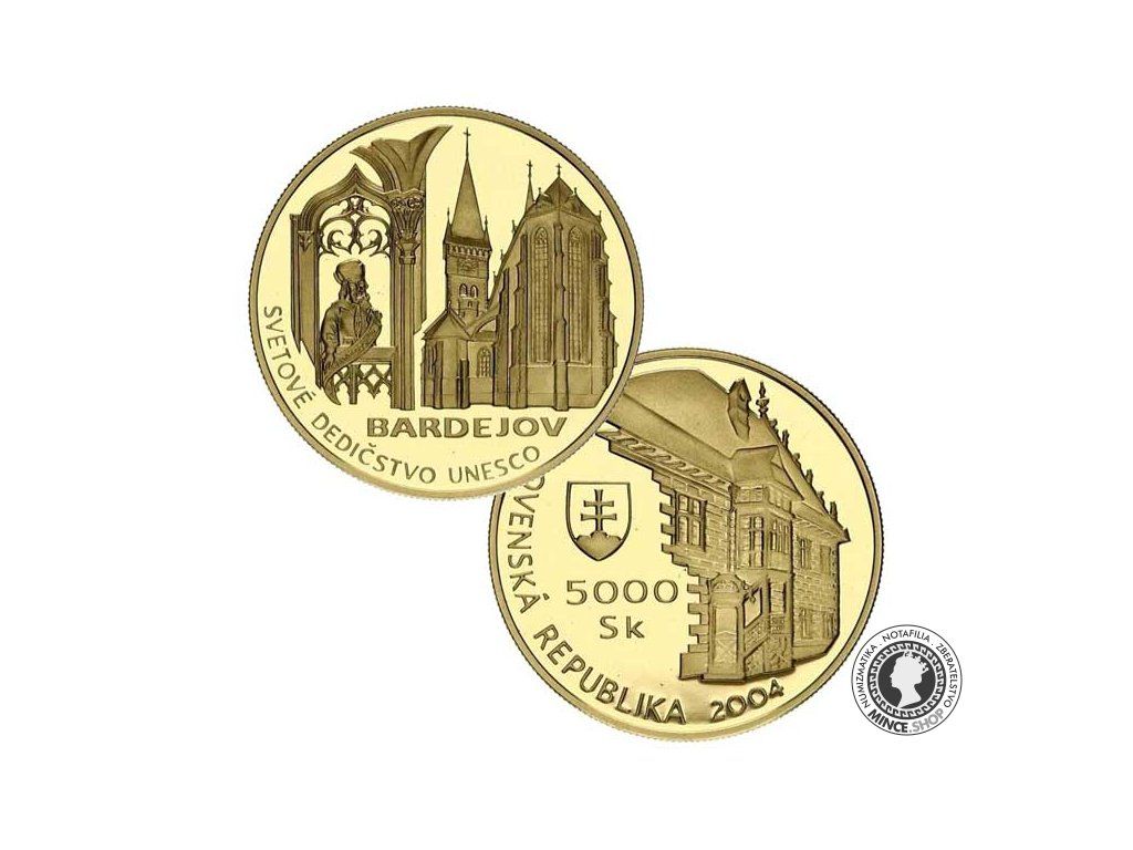 5000 Sk/2004 - Bardejov - Svetové dedičstvo UNESCO