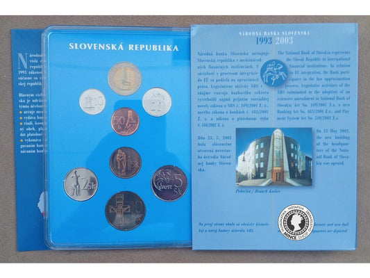 Sada mincí SR - NBS 1993-2003 / 2003