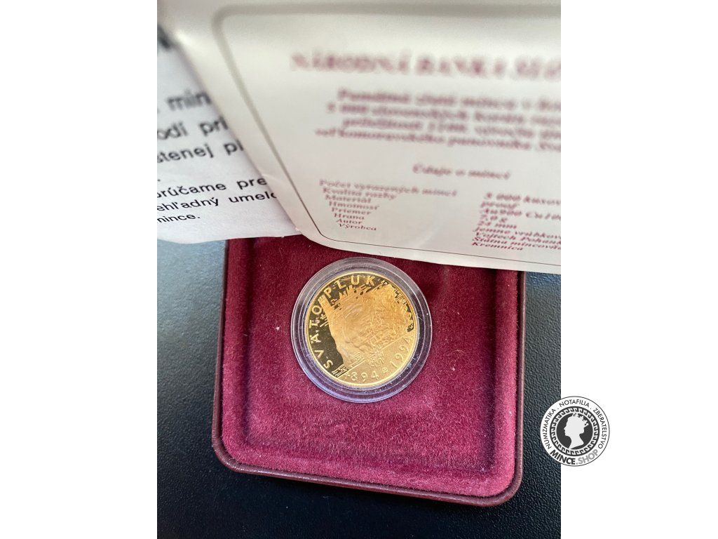 5000 Sk/1994 - Svätopluk - 1100. výročie úmrtia (bez prebalu)