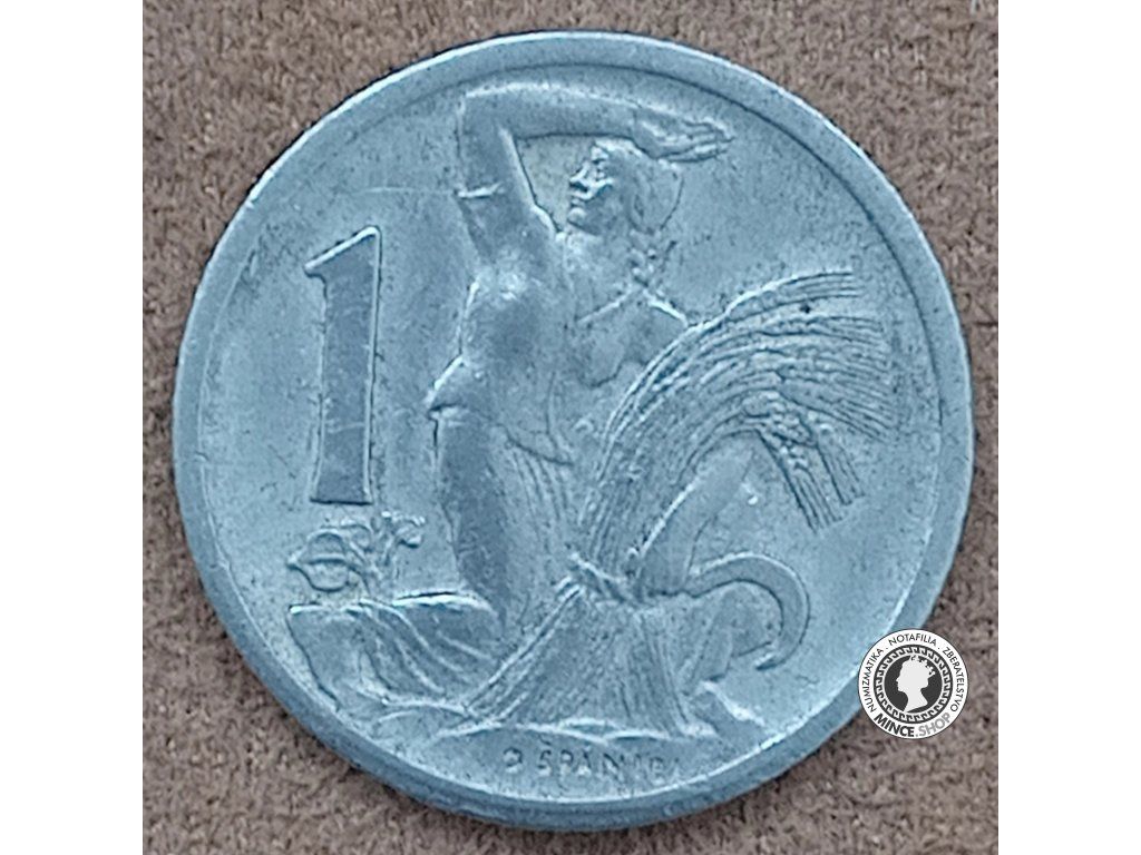1 koruna - Česko-Slovensko - 1951