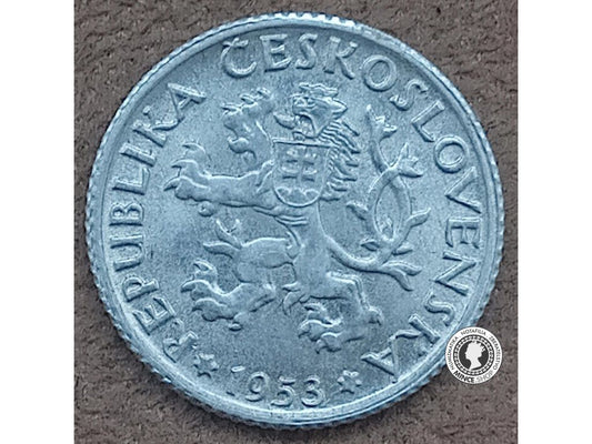 1 koruna - Česko-Slovensko - 1953