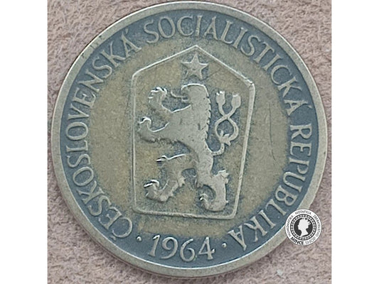 1 koruna - Česko-Slovensko - 1964