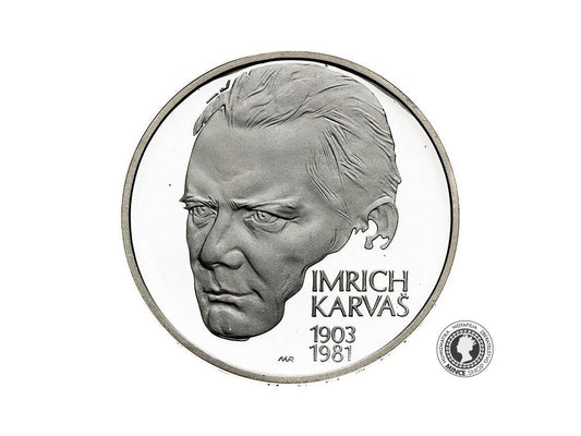 Minca Proof - SK 200 / 2003 - Imrich Karvaš - 100. výročie narodenia