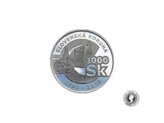 Minca Proof - SK 1000 / 2008 - Rozlúčka so slovenskou korunou