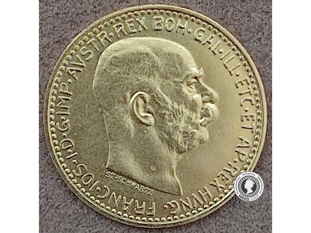 10 koruna - Rakúsko-Uhorsko - 1912