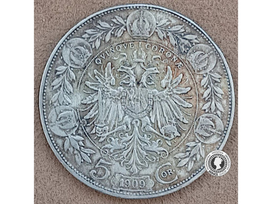 5 korona - Rakúsko-Uhorsko - 1900