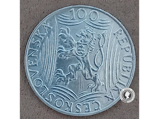 100 koruna 1949 - 70.výročie narodenia J.V.Stalina - BK