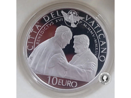 10 euro proof Vatikán 2023 - BENEDETTO XVI