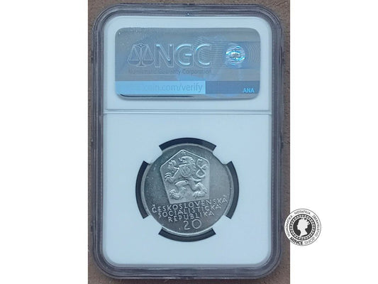 20 koruna 1972 - Andrej Sládkovič - MS 64