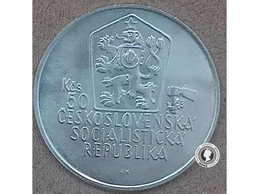 Strieborná minca 50 Kčs / 1988 - Jánošík - kvalita BK 0/0
