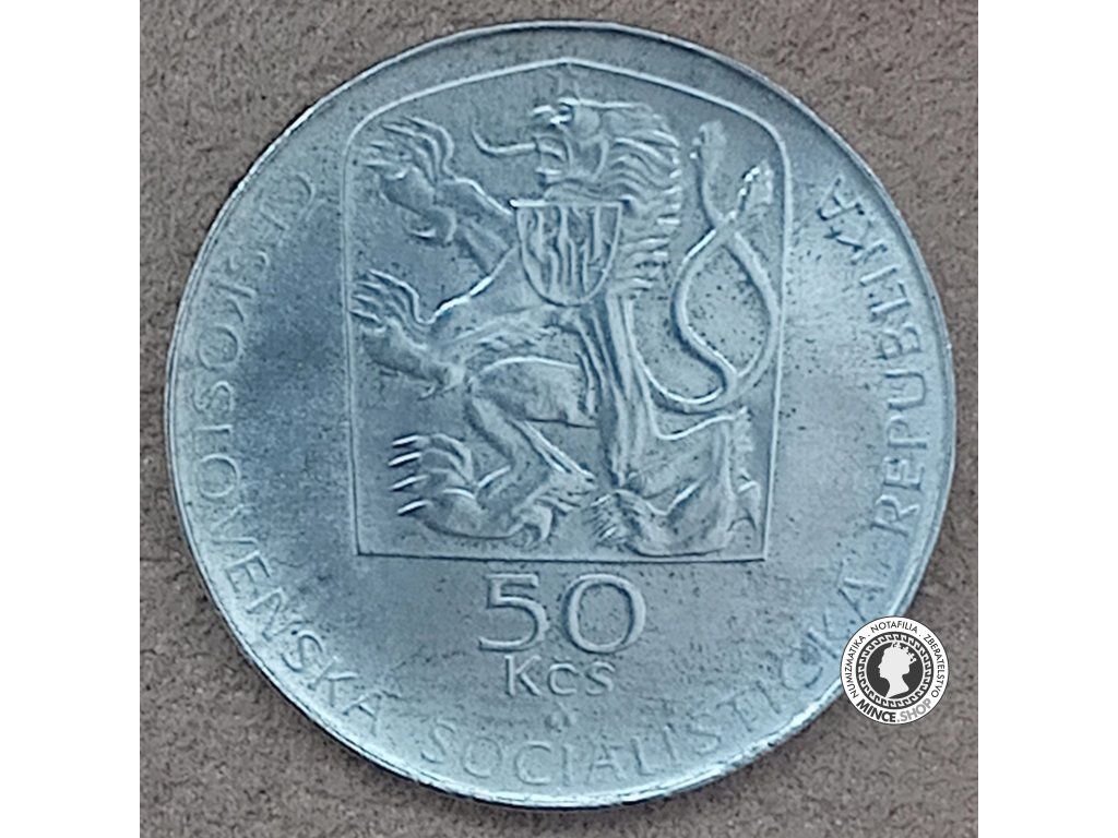 50 koruna 1974 - Janko Jesenský - BK