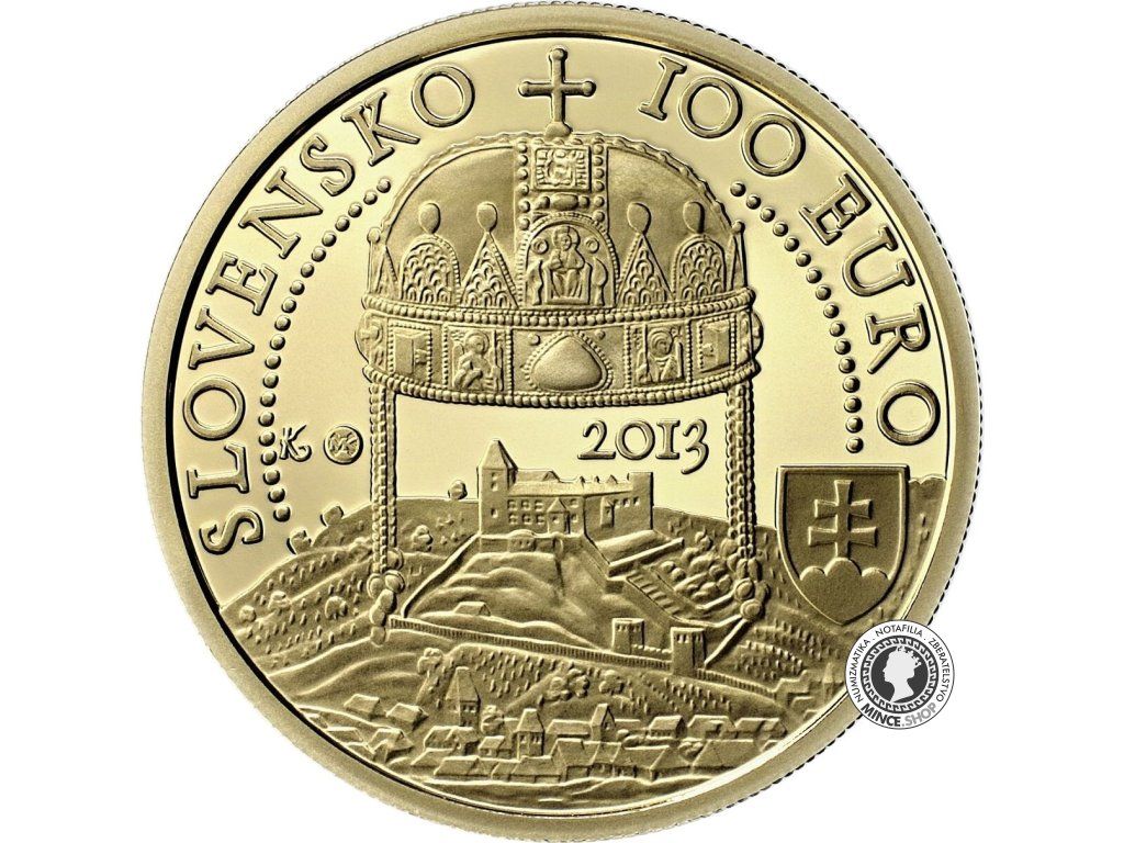 Zlatá minca Au Proof 100€ / 2013 - 450. výročie korunovácie Maximiliána