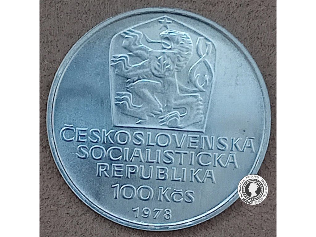 100 koruna 1978 - Karel IV. - BK