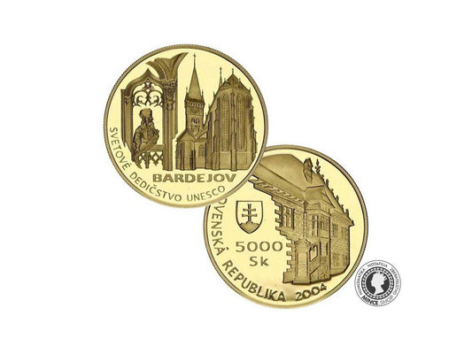 5000 Sk/2004 - Bardejov - Svetové dedičstvo UNESCO