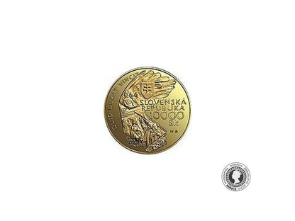 Zlatá minca 10000 SK “BIMILÉNIUM” 2000
