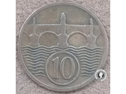 10 halier - 1.ČSR - 1924