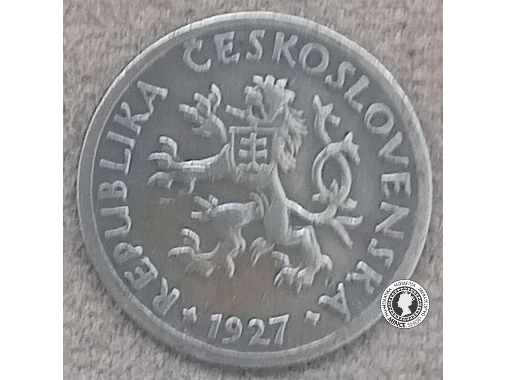 10 halier - 1.ČSR - 1927