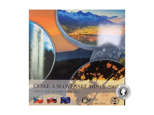 Sada mincí SR + CZ /  2007 - Prírodné krásy ČR a SR