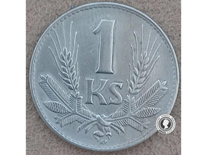 1 koruna - Slovenský Štát - 1944