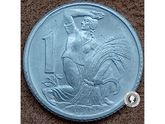 1 koruna - Česko-Slovensko - 1950