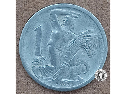 1 koruna - Česko-Slovensko - 1951