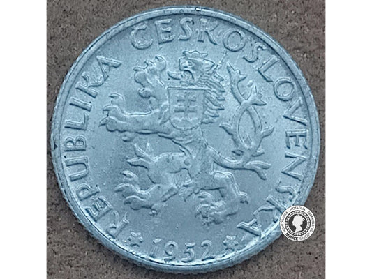 1 koruna - Česko-Slovensko - 1952
