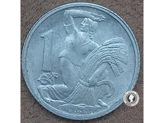 1 koruna - Česko-Slovensko - 1952