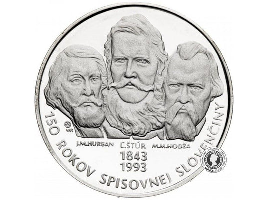 Minca Proof v etui v bubline - SK 200 / 1993 - 150.rokov spisovnej slovenčiny