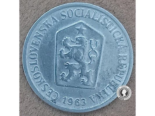 10 halier - Česko-Slovensko - 1963