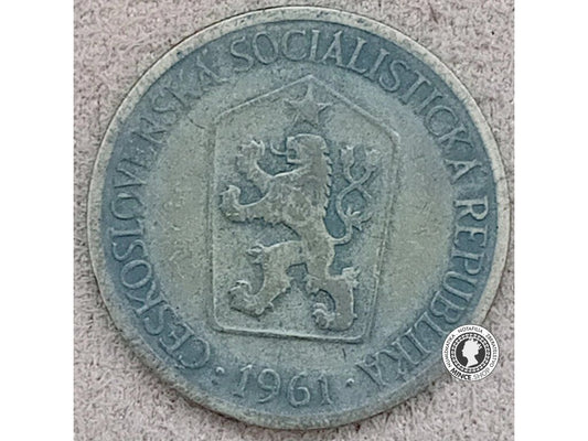 1 koruna - Česko-Slovensko - 1961