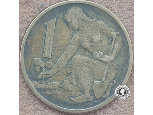 1 koruna - Česko-Slovensko - 1964