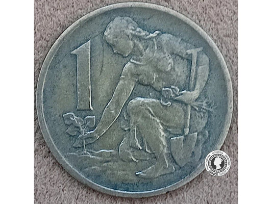 1 koruna - Česko-Slovensko - 1970