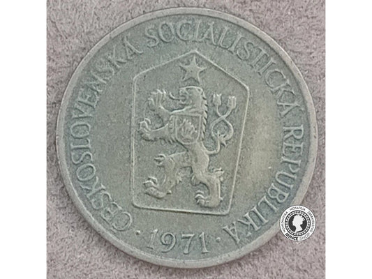 1 koruna - Česko-Slovensko - 1971