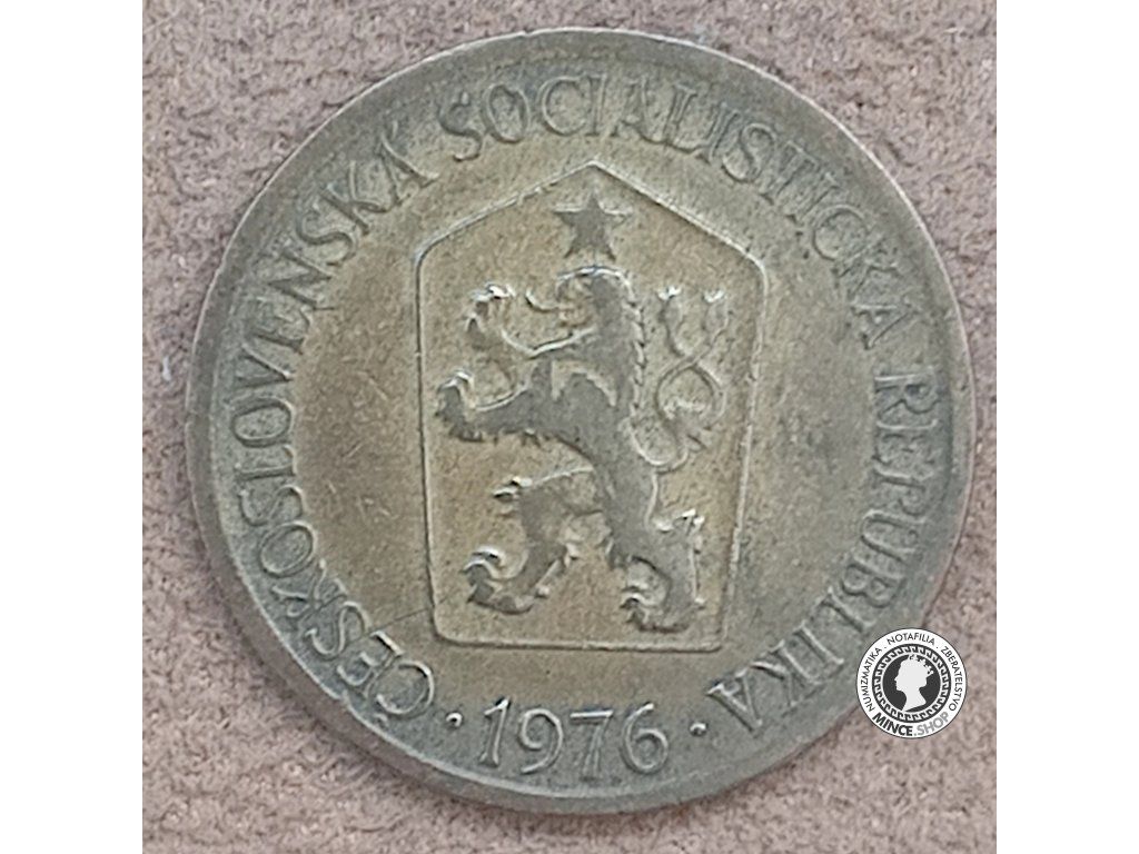 1 koruna - Česko-Slovensko - 1976