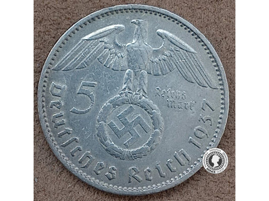 5 mariek - Nemecko - Tretia Ríša - 1937 D
