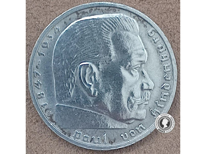 2 marka - Nemecko - Tretia Ríša - 1938 B