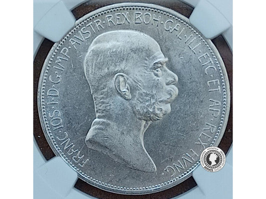 5. koruna - Rakúsko-Uhorsko - 1908 - NGC