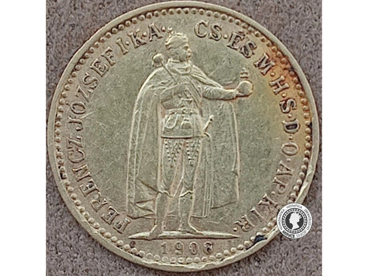 10 korona - Rakúsko-Uhorsko - 1906 kb