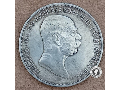 5 koruna - Rakúsko-Uhorsko - 1909