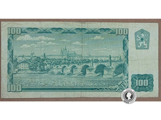 100 Korún - 1961 - ČSSR