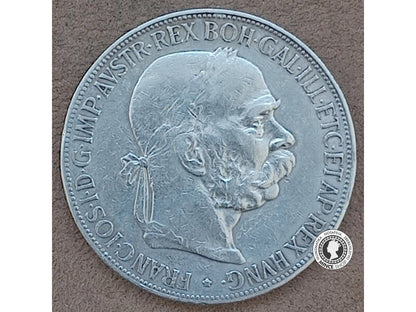 5 koruna - Rakúsko-Uhorsko - 1900
