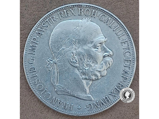 5 koruna - Rakúsko-Uhorsko - 1900