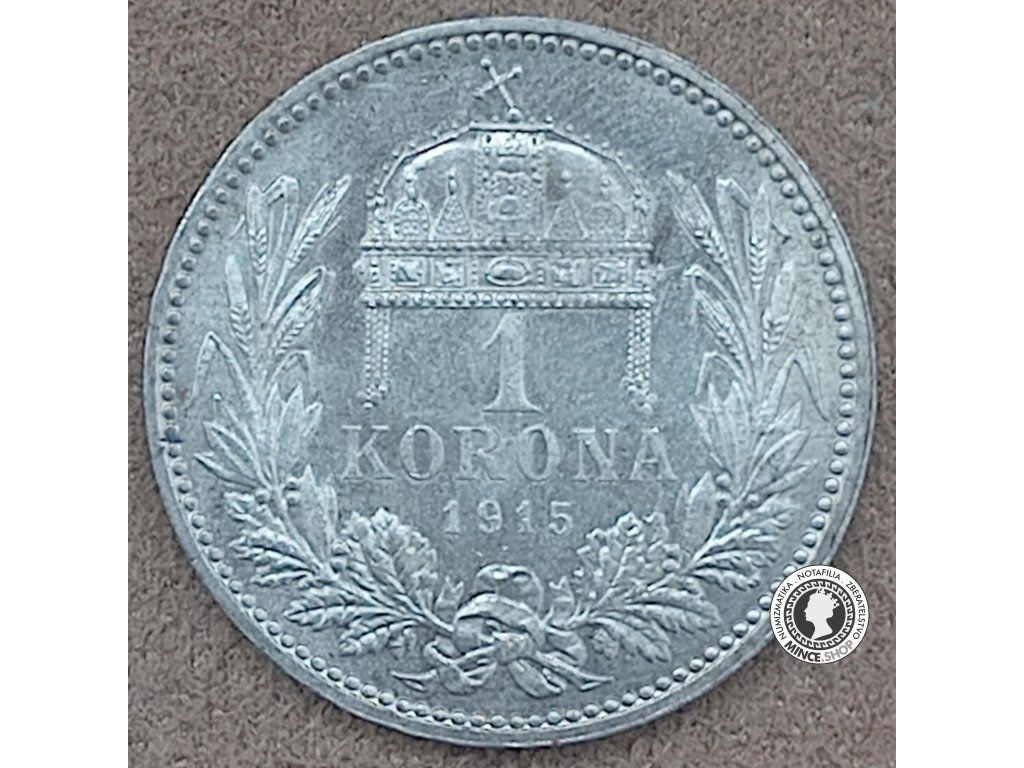 1 korona - Rakúsko-Uhorsko - 1915
