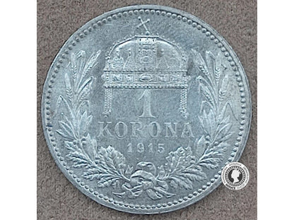 1 korona - Rakúsko-Uhorsko - 1915