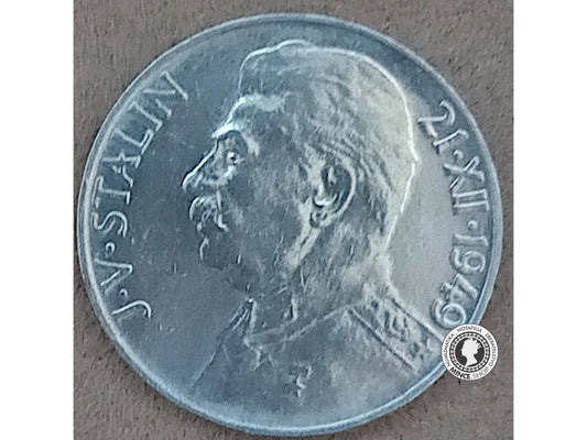 100 koruna 1949 - 70.výročie narodenia J.V.Stalina - BK