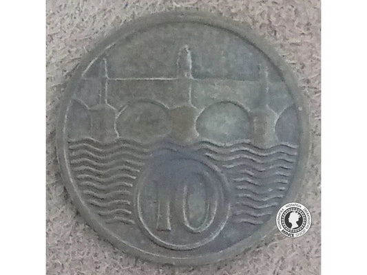 10 halier - 1.ČSR - 1933