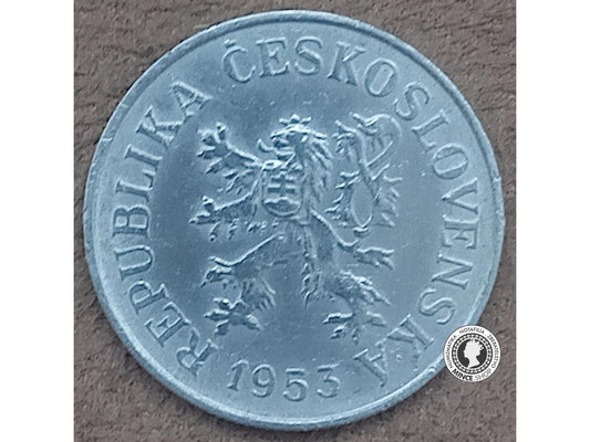 10 halier - Česko-Slovensko - 1953 RR