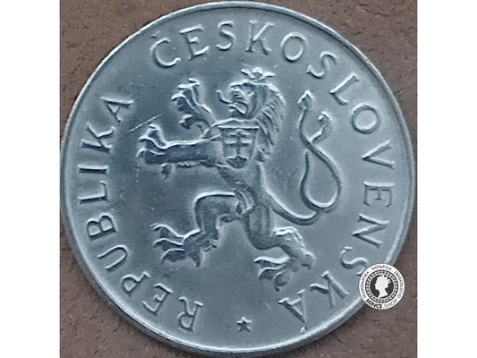 Strieborná minca 50kcs / 1955 - 10 výr.osvobodenia - kvalita BK